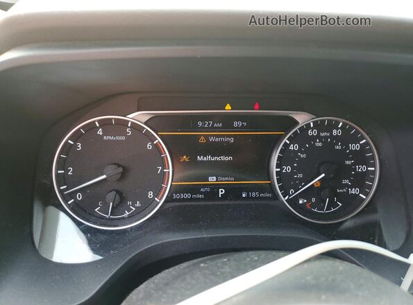 5N1AT3AB4MC837248 2021 NISSAN ROGUE Black Սարքավորումների վահանակի տեսք
