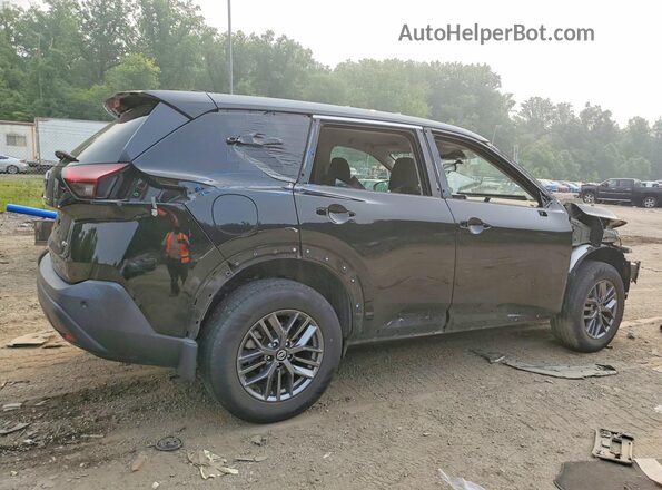 5N1AT3AB4MC837248 2021 NISSAN ROGUE Black Հետևի աջ