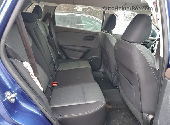 5N1AT3AB5MC709598 2021 NISSAN ROGUE Blue Вид задньої частини салону