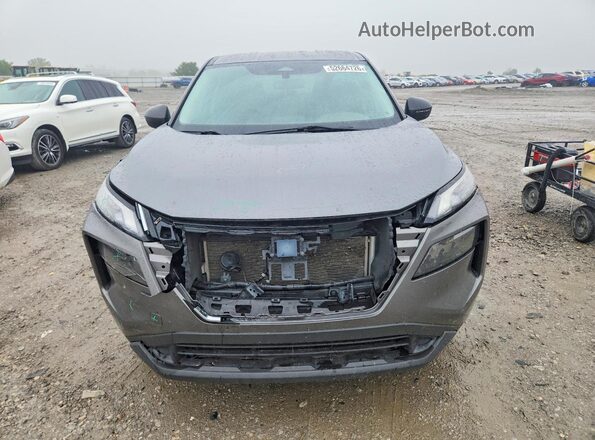 5N1AT3AB6MC712168 2021 NISSAN ROGUE Gray Front view