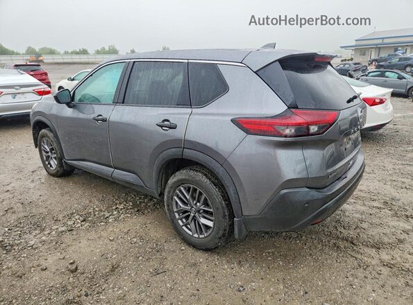 5N1AT3AB6MC712168 2021 NISSAN ROGUE Gray Rear left