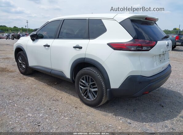 5N1AT3AB7MC758186 2021 NISSAN ROGUE Белый Задняя левая четверть
