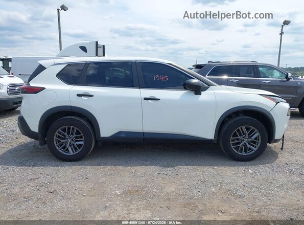5N1AT3AB7MC758186 2021 NISSAN ROGUE Белый Вид задней части салона
