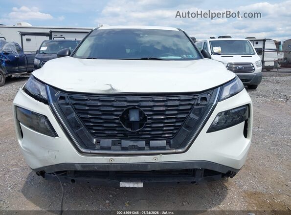 5N1AT3AB7MC758186 2021 NISSAN ROGUE Белый Вид щитка приборов