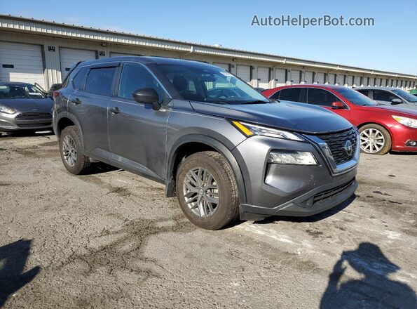 5N1AT3AB7MC835669 2021 NISSAN ROGUE Gray Front right