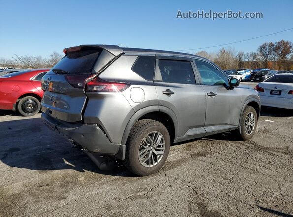 5N1AT3AB7MC835669 2021 NISSAN ROGUE Gray Rear right