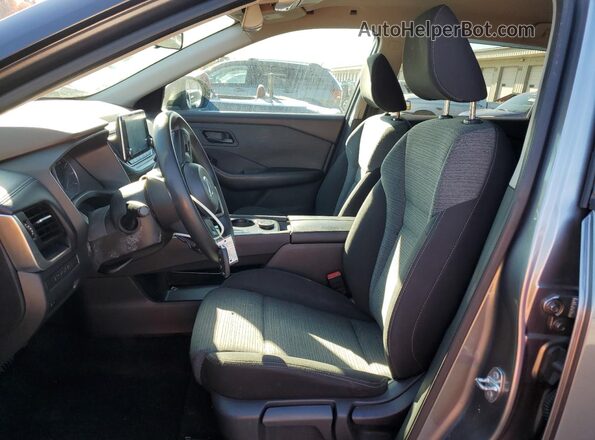 5N1AT3AB7MC835669 2021 NISSAN ROGUE Gray Front interior view