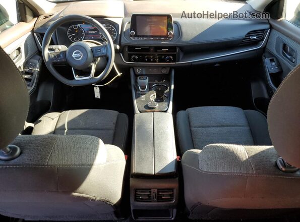 5N1AT3AB7MC835669 2021 NISSAN ROGUE Gray Dashboard view