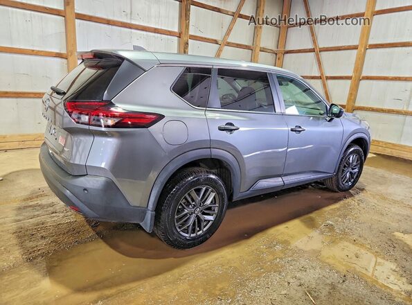 5N1AT3AB8MC692215 2021 NISSAN ROGUE Gray Tył prawy