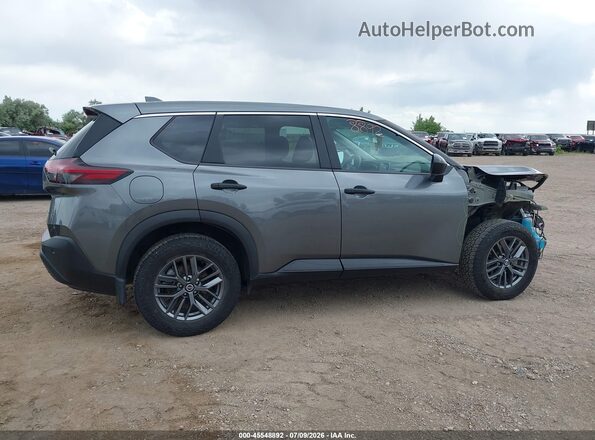 5N1AT3AB8MC834319 2021 NISSAN ROGUE Silver Панорамний вид салону 360°