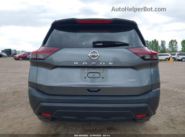 5N1AT3AB8MC834319 2021 NISSAN ROGUE Silver 