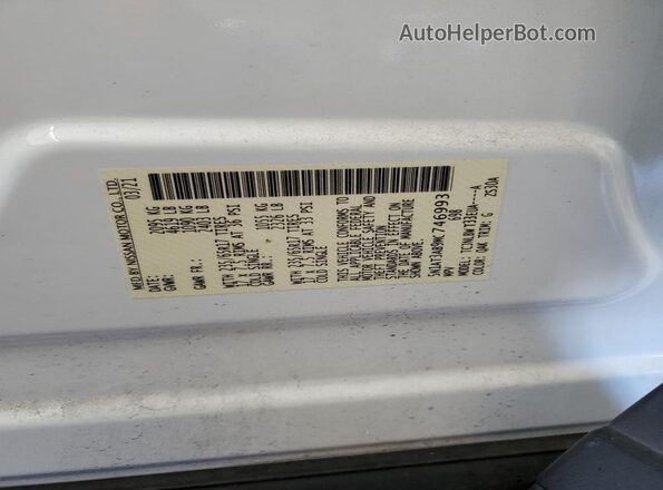 5N1AT3AB9MC746993 2021 NISSAN ROGUE White Панорамний вид салону 360°