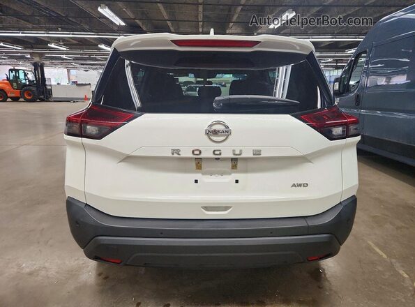 5N1AT3AB9MC750297 2021 NISSAN ROGUE White Vista trasera