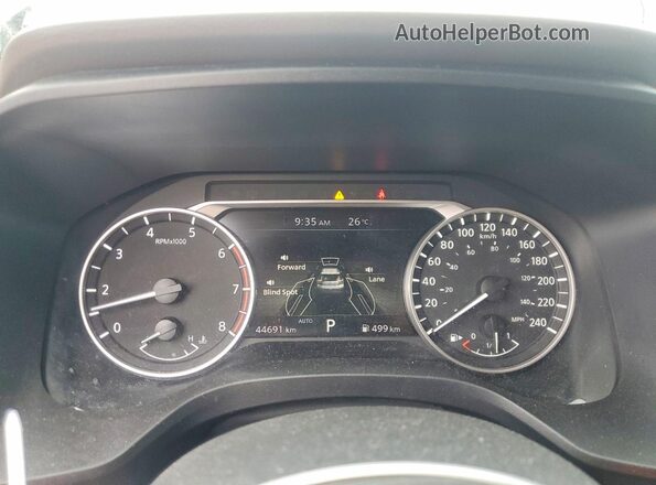5N1AT3AB9PC859301 2023 NISSAN ROGUE Black Вид щитка приладів