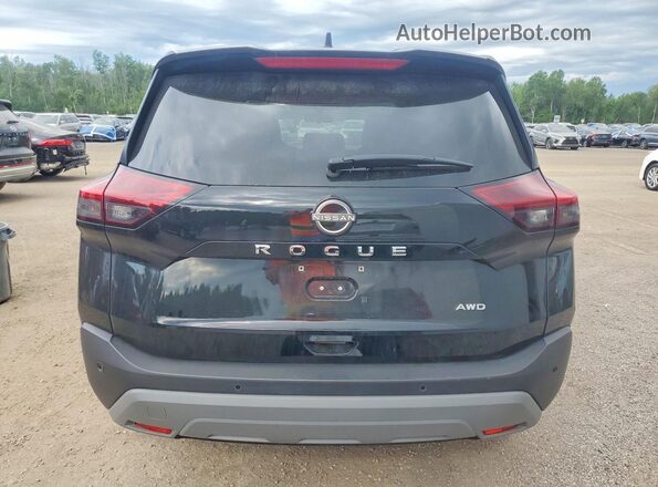 5N1AT3AB9PC859301 2023 NISSAN ROGUE Black Вид ззаду