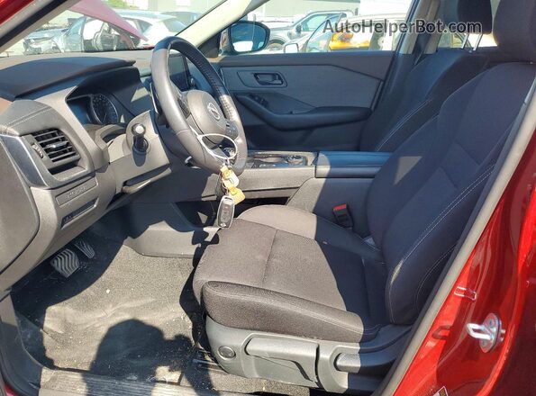5N1AT3AB9PC859931 2023 NISSAN ROGUE Red წინა სალონის ხედი