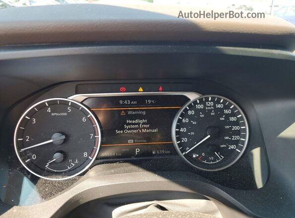 5N1AT3AB9PC859931 2023 NISSAN ROGUE Red ხელსაწყოთა პანელის ხედი