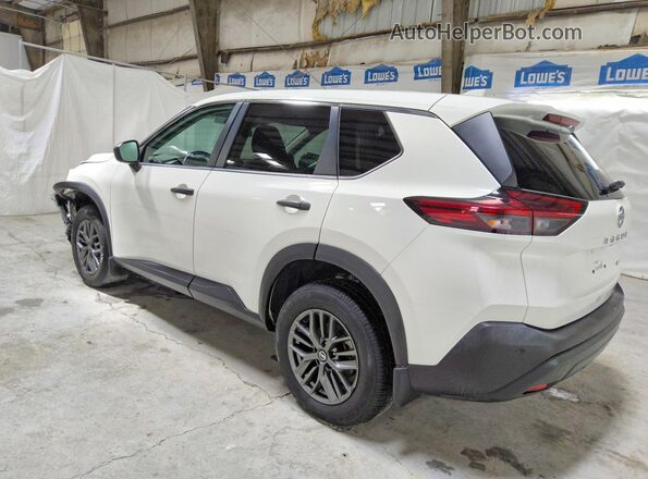 5N1AT3ABXMC804979 2021 NISSAN ROGUE White Trasero izquierdo