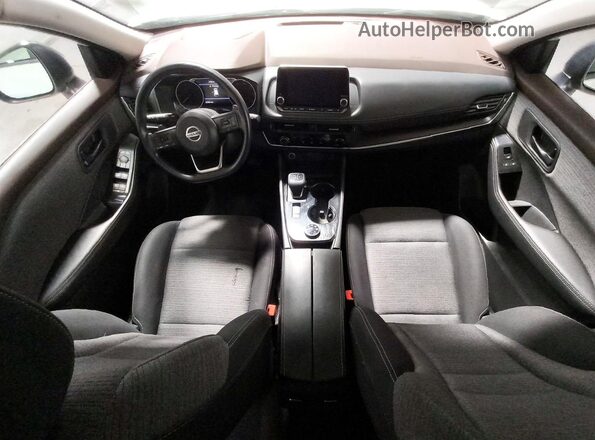 5N1AT3ABXMC804979 2021 NISSAN ROGUE White Vista del salpicadero