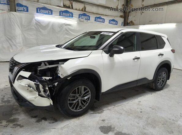 5N1AT3ABXMC804979 2021 NISSAN ROGUE White Vista interior de 360 grados