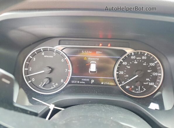 5N1AT3BA0MC676547 2021 NISSAN ROGUE Black ხელსაწყოთა პანელის ხედი