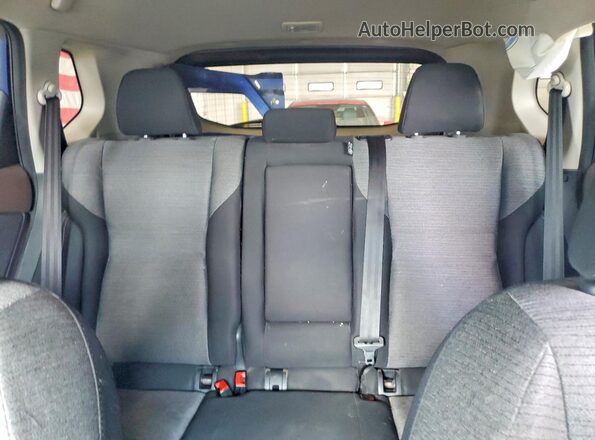 5N1AT3BA1MC732155 2021 NISSAN ROGUE Blue Вид задніх сидінь