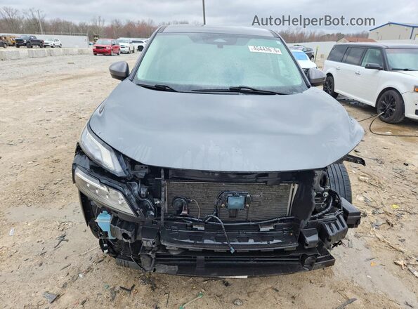 5N1AT3BA1MC813446 2021 NISSAN ROGUE Gray წინა ხედი