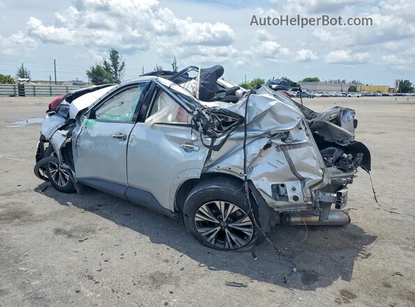 5N1AT3BA2MC673178 2021 NISSAN ROGUE Silver Задня ліва чверть