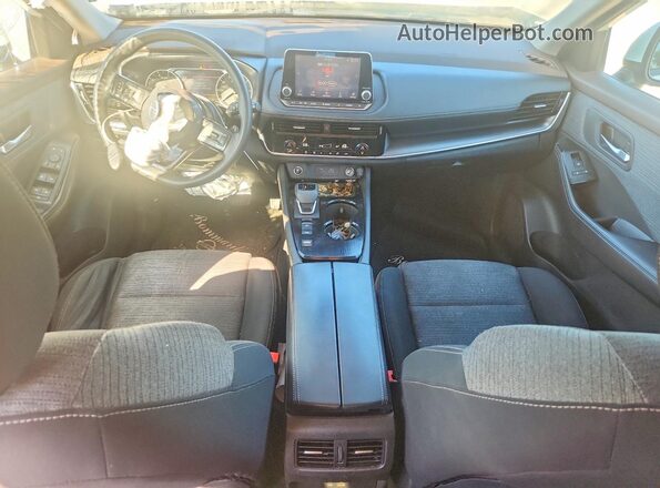 5N1AT3BA2MC677893 2021 NISSAN ROGUE White წინა პანელის ხედი