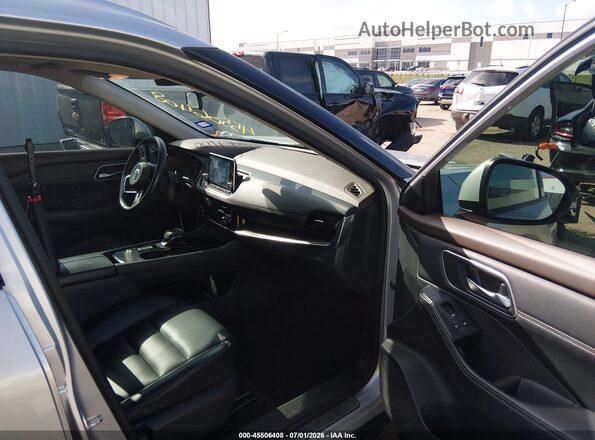 5N1AT3BA2MC684469 2021 NISSAN ROGUE Silver Вид салону спереду
