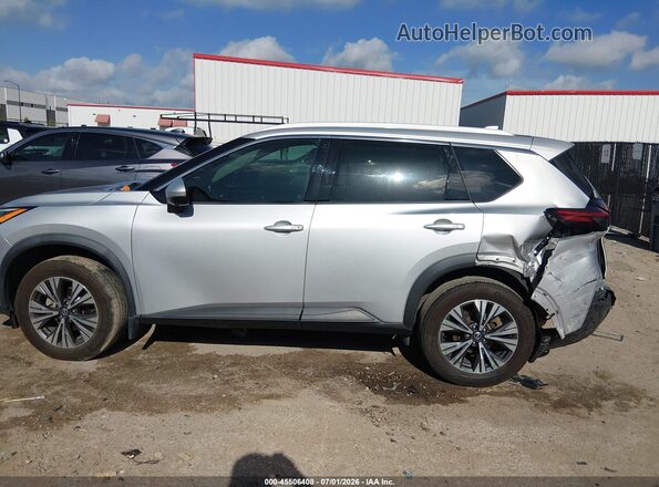 5N1AT3BA2MC684469 2021 NISSAN ROGUE Silver Панорамний вид салону 360°