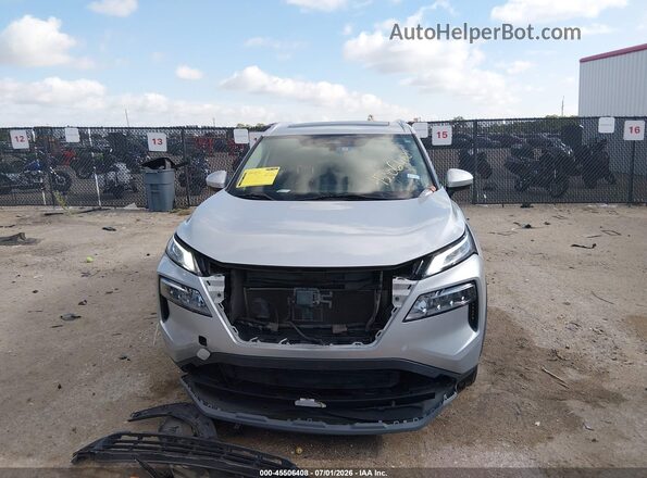 5N1AT3BA2MC684469 2021 NISSAN ROGUE Silver Вид щитка приладів
