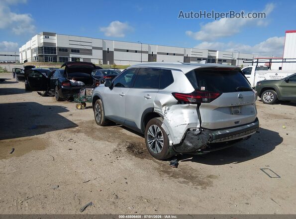 5N1AT3BA2MC684469 2021 NISSAN ROGUE Silver Задня ліва чверть