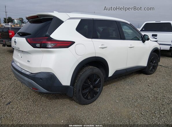 5N1AT3BA2MC710567 2021 NISSAN ROGUE Белый Задняя правая четверть