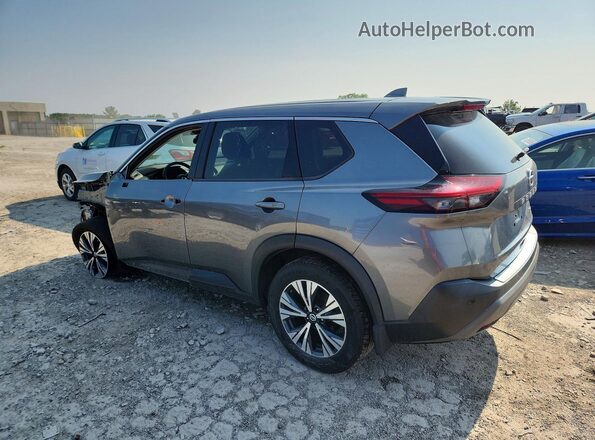 5N1AT3BA2MC755041 2021 NISSAN ROGUE Gray Tył lewy