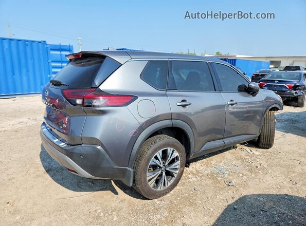5N1AT3BA2MC755041 2021 NISSAN ROGUE Gray Tył prawy