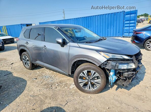 5N1AT3BA2MC755041 2021 NISSAN ROGUE Gray Przód prawy
