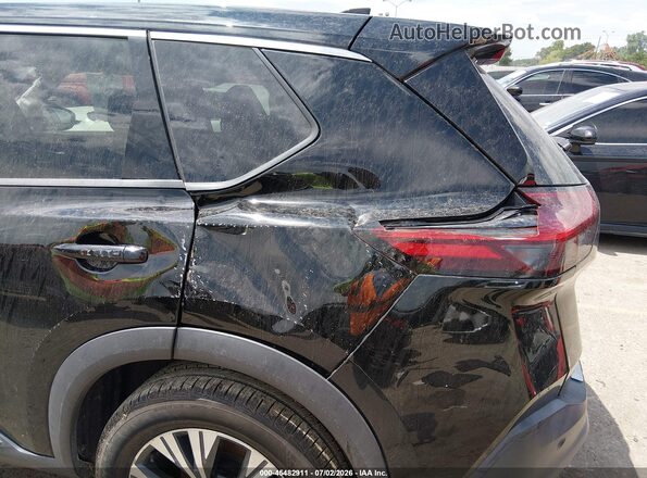 5N1AT3BA2MC839585 2021 NISSAN ROGUE Черный Вид спереди