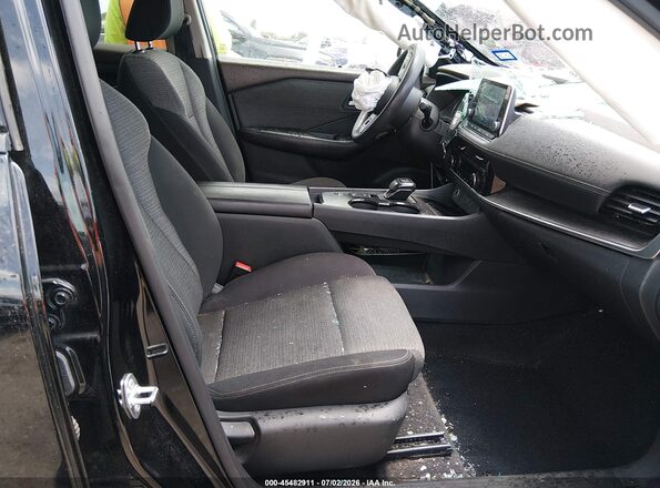 5N1AT3BA2MC839585 2021 NISSAN ROGUE Черный Вид салона спереди
