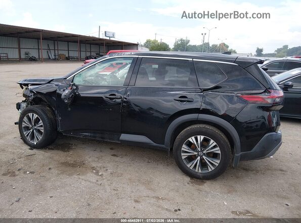 5N1AT3BA2MC839585 2021 NISSAN ROGUE Черный Панорамный вид салона 360°
