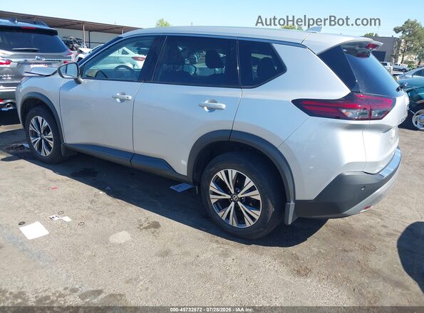 5N1AT3BA2MC841708 2021 NISSAN ROGUE Silver Задня ліва чверть