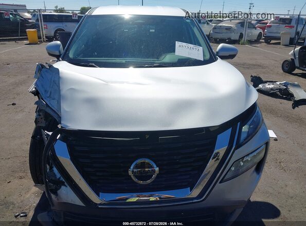 5N1AT3BA2MC841708 2021 NISSAN ROGUE Silver Вид задньої частини салону