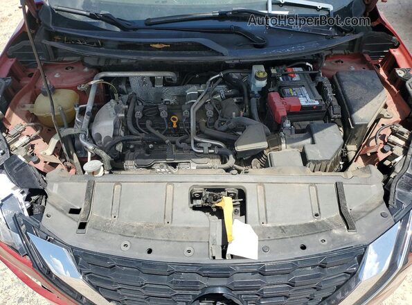 5N1AT3BA3MC676753 2021 NISSAN ROGUE Red Engine compartment view
