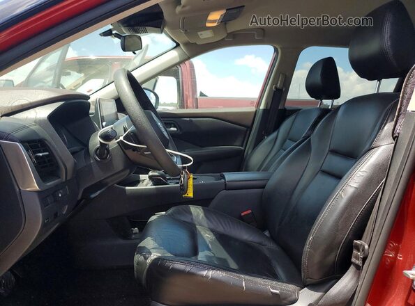 5N1AT3BA3MC676753 2021 NISSAN ROGUE Red Front interior view