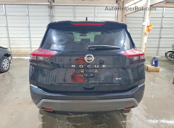 5N1AT3BA3MC703062 2021 NISSAN ROGUE Black Rear view