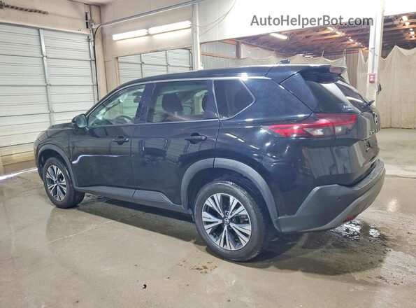 5N1AT3BA3MC703062 2021 NISSAN ROGUE Black Rear left
