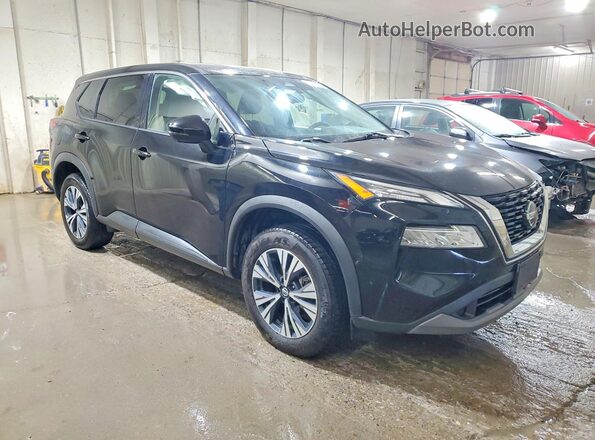 5N1AT3BA3MC703062 2021 NISSAN ROGUE Black Front right