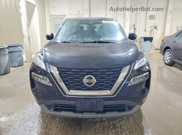 5N1AT3BA3MC703062 2021 NISSAN ROGUE Black Front view