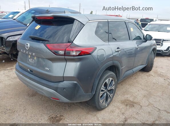 5N1AT3BA3MC730567 2021 NISSAN ROGUE Gray Tył prawy