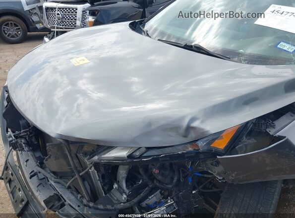 5N1AT3BA3MC730567 2021 NISSAN ROGUE Gray Widok z tyłu